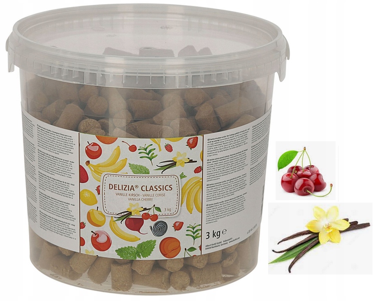 Cukierki dla konia Kerbl delizia vanilia/czereśnia 3 kg - obrazek 2