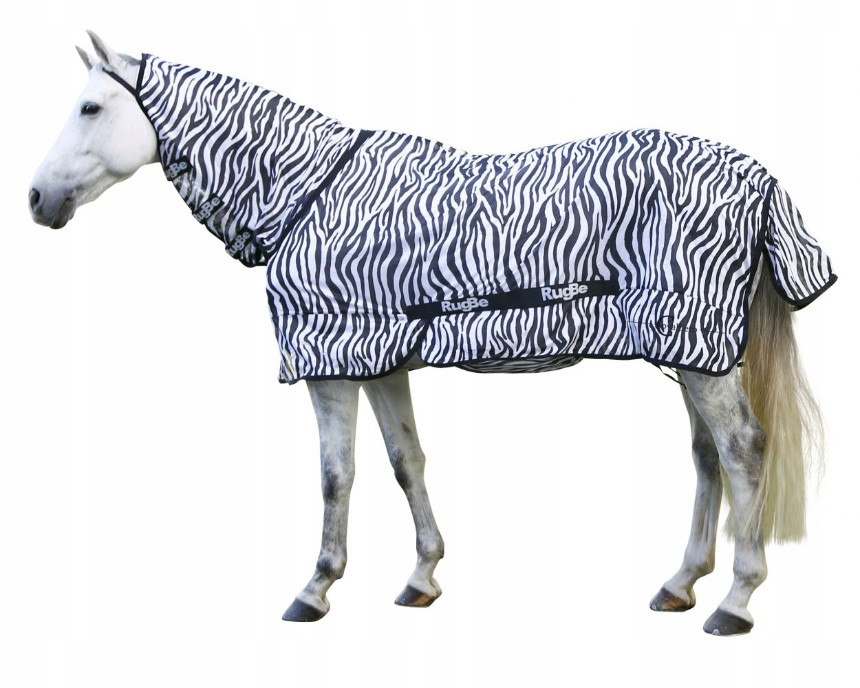 Derka przeciwowadowa dla konia Rugbe Zebra, Covalliero - obrazek 2