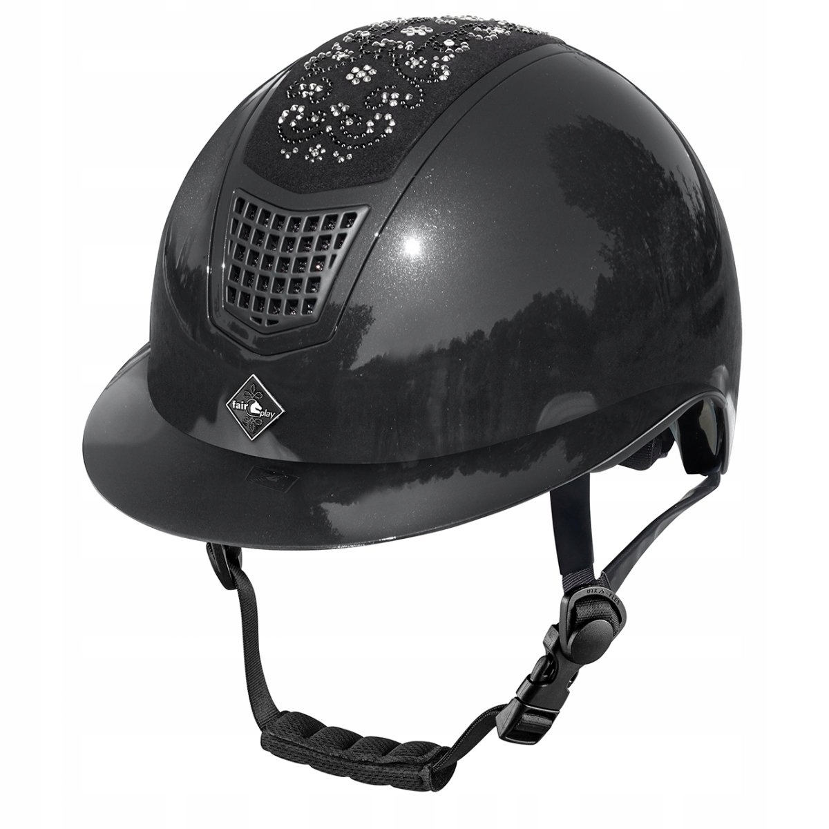 FAIR PLAY, Kask QUANTINUM CHIC W-V SHINY (56-58 cm) czarny - obrazek 2