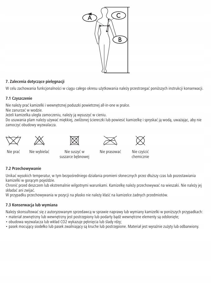 Kamizelka bezpieczeństwa MANEGE wybuchowa + nabój COVALLIERO - obrazek 7