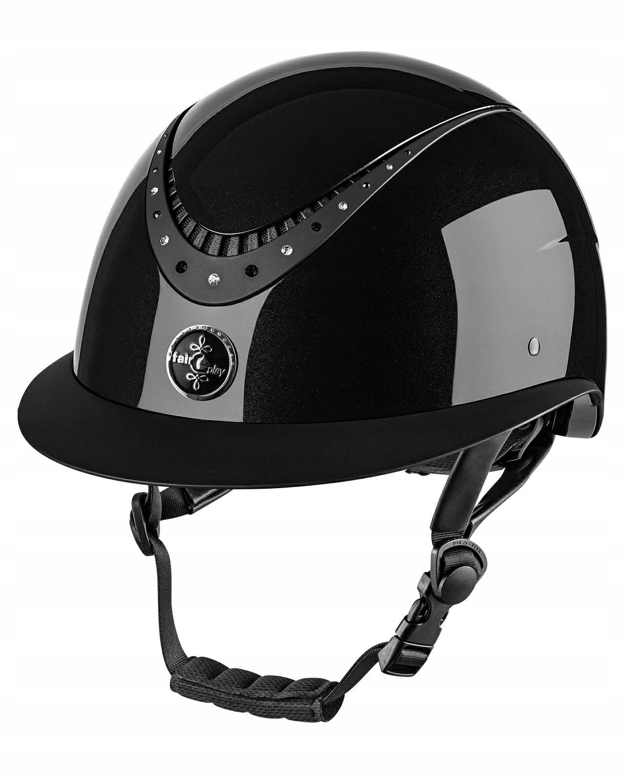 Kask FAIR PLAY Apoleus Shiny czarny - obrazek 2