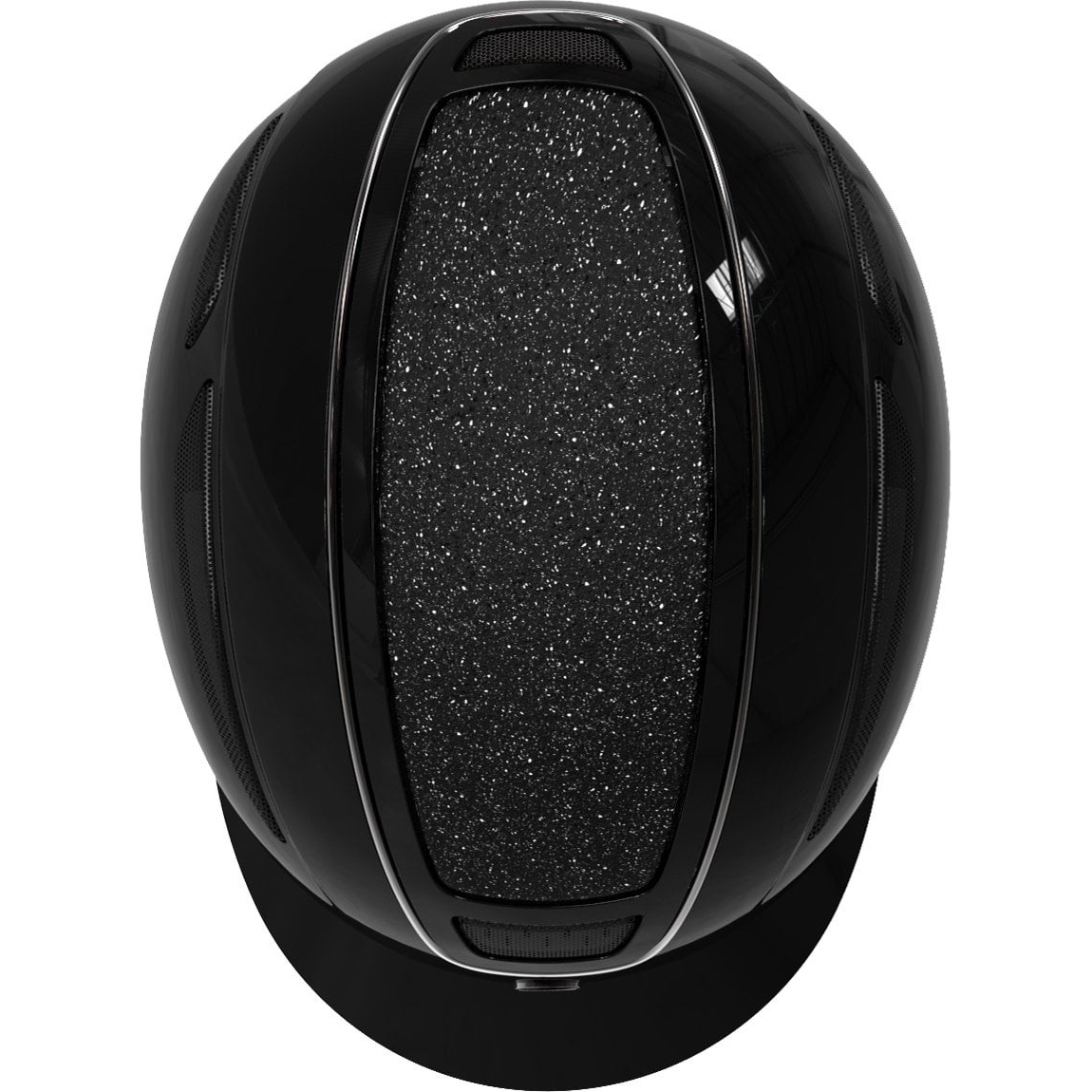 Kask jeździecki Elite, lakierowany czarny, 53-55 cm, Covalliero, C.A-323054 - obrazek 5