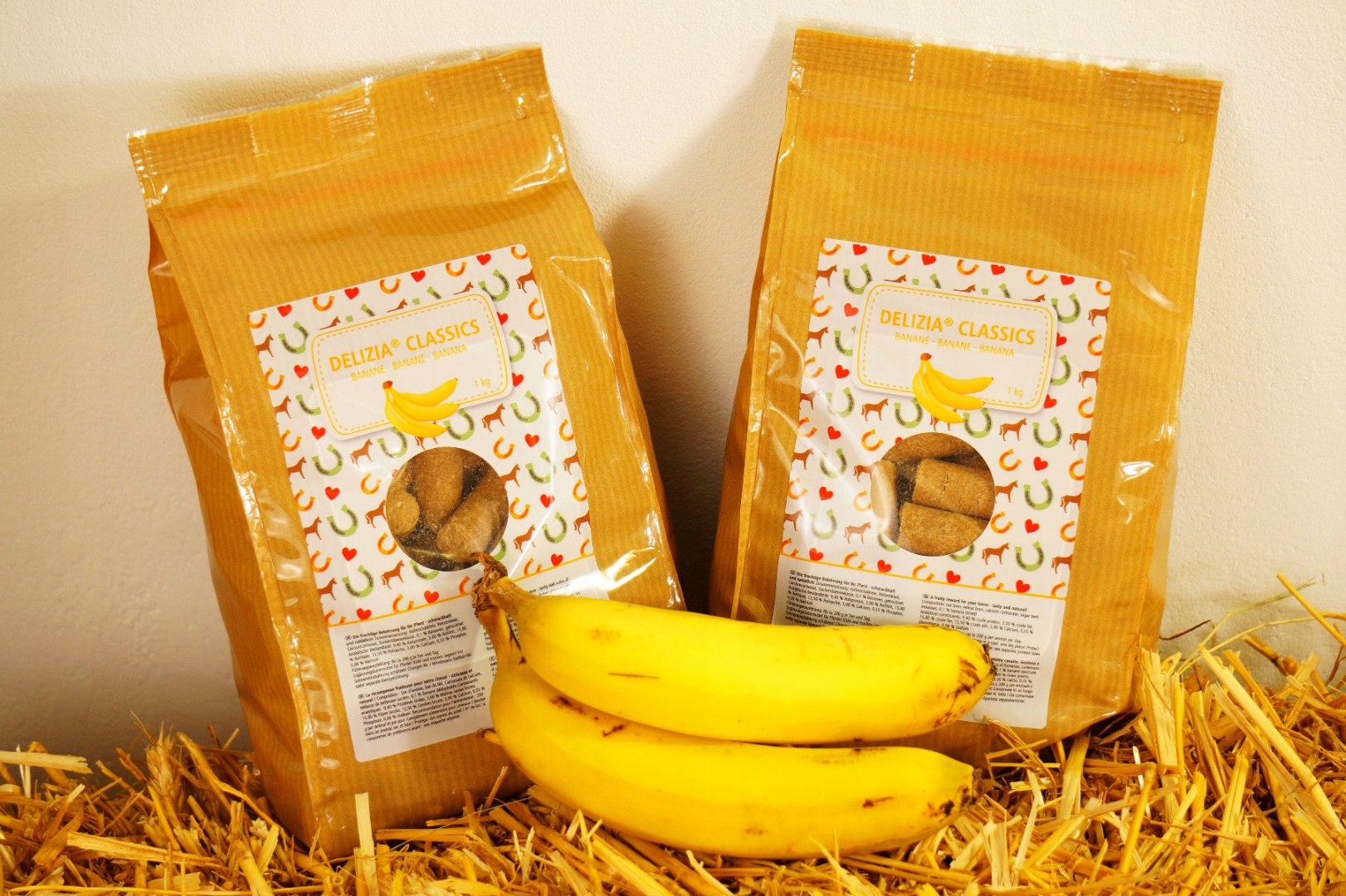 Smakołyki dla konia Delizia Classic, BANAN, 1 kg - obrazek 5