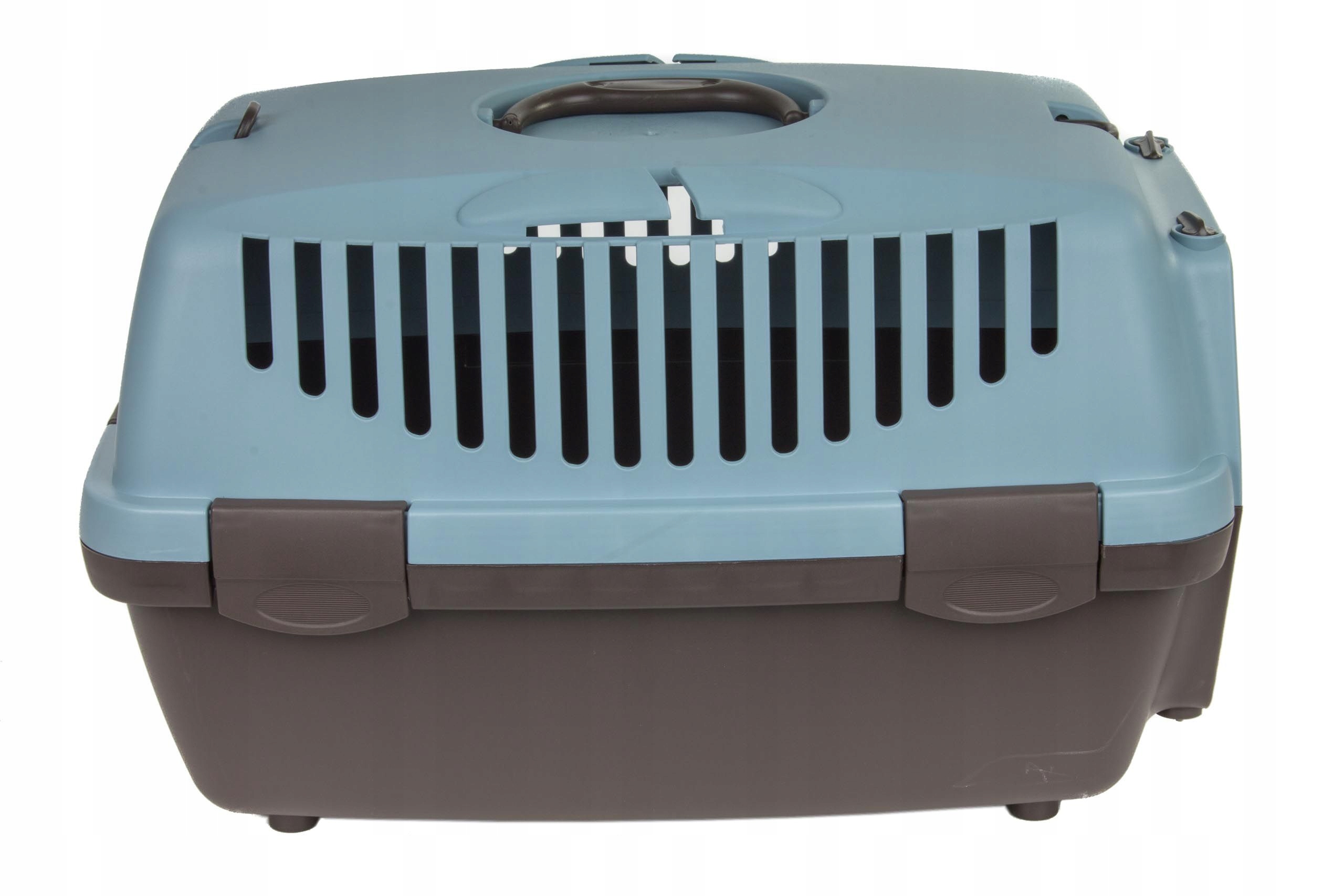 Transporter dla kota i psa Stefanplast 32 cm x 48 cm x 31 cm niebieski - obrazek 3