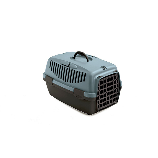 Transporter dla kota i psa Stefanplast 32 cm x 48 cm x 31 cm niebieski - obrazek 5