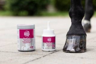 Maść do kopyt dla konia Hoof Care, żółty, 1000 ml, MagicBrush