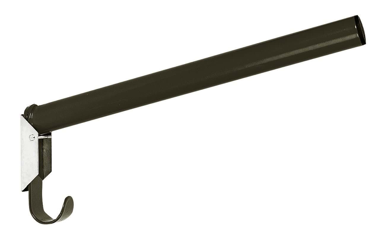 Wieszak na siodło, składany, 44 cm, czarny, Kerbl